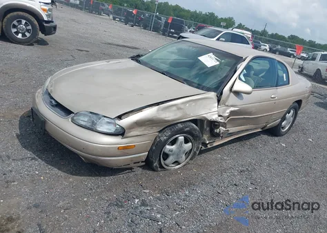 1999 Chevrolet Monte Carlo Ls from USA, damaged, VIN 2G1WW12M2X9163157